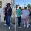 mulher desfere socos em evangelista para impedi-lo de pregar em Londres